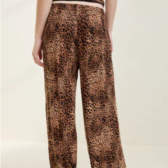 NWT Aerie Real Soft® Rib Trouser PJ, Sz L - Picture 4 of 5